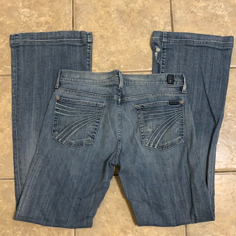 7 dojo’s flare jeans size 29